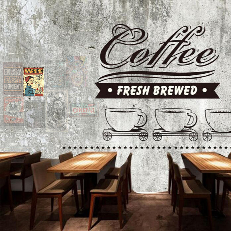 Plaque warning women - 21 x 30 cm