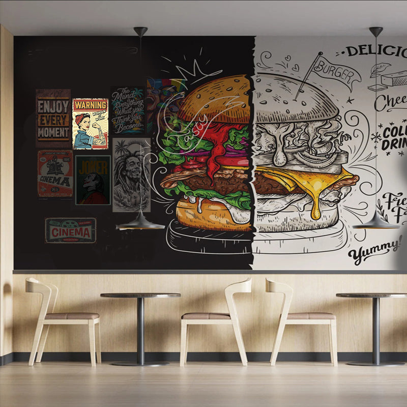 Plaque warning women - 21 x 30 cm