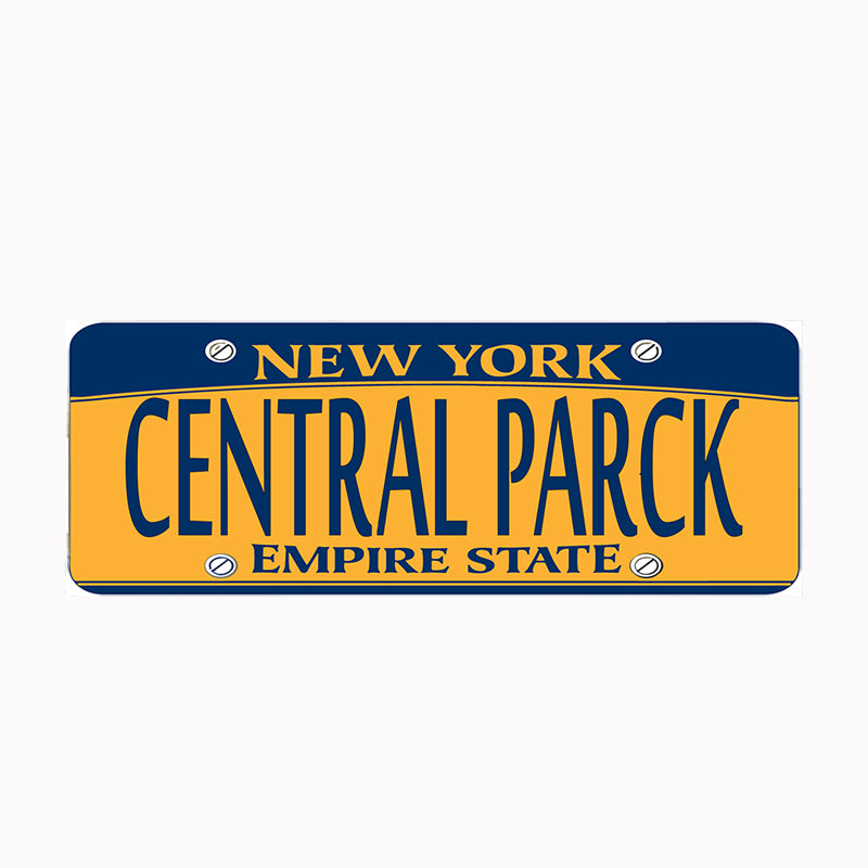 Plaque Central Parck 42 x 15 cm