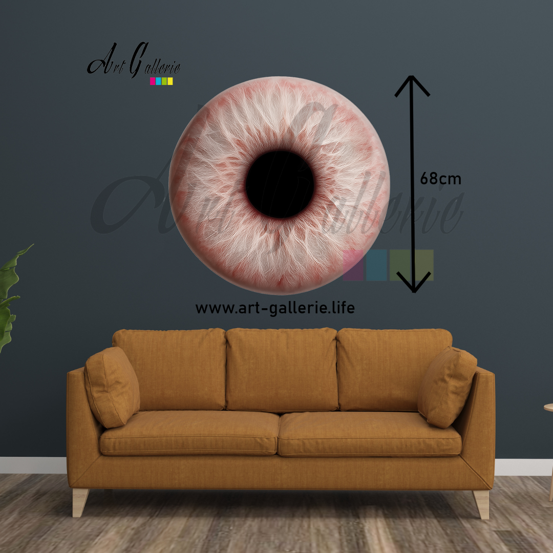 Reflet de Rosée – L’Âme Éthérée " Pink 2 " 68 centimètres de diamètre