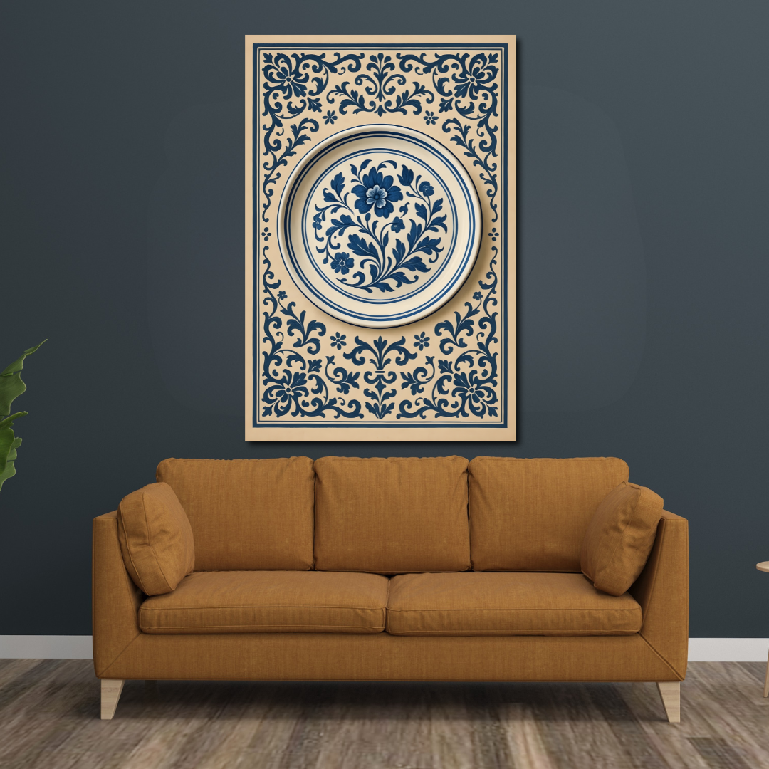 Tableau décoratif – Rosace d’Orient – 120 x 80 cm