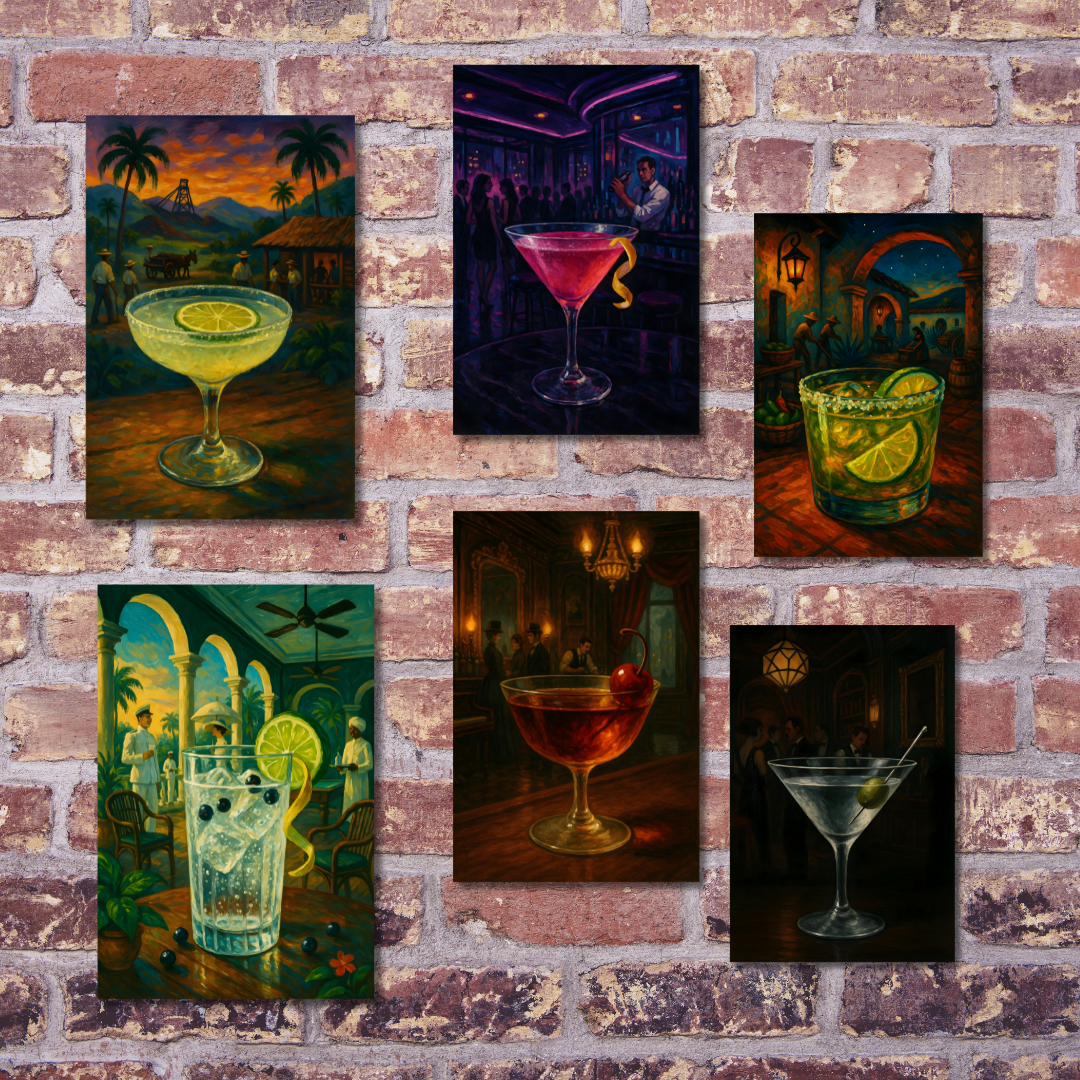 Pack  Café & Bar 1 | 6 plaques