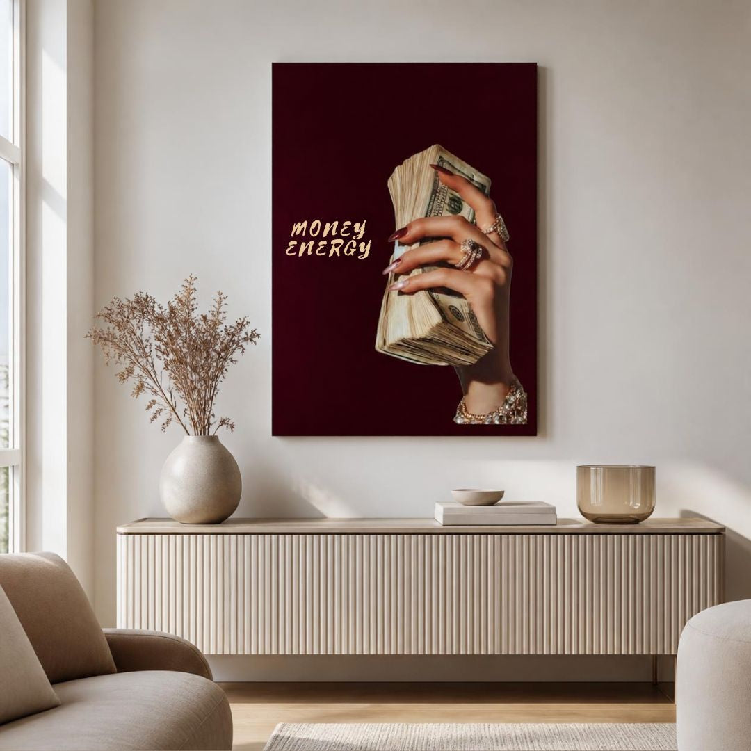 Tableau Décoratif "Money Energy"