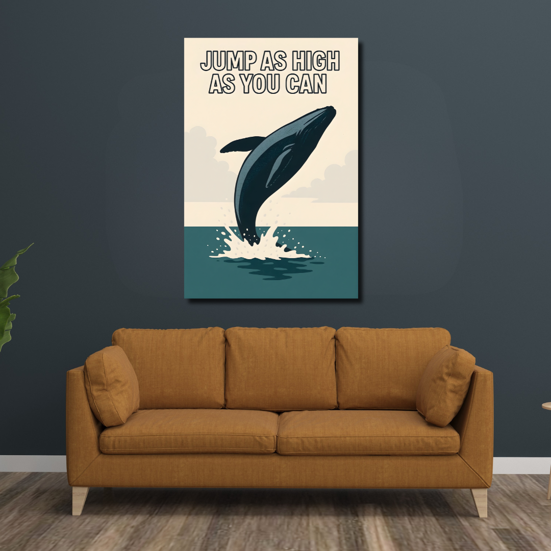 Tableau décoratif – Élan Profond – 60 x 50 cm