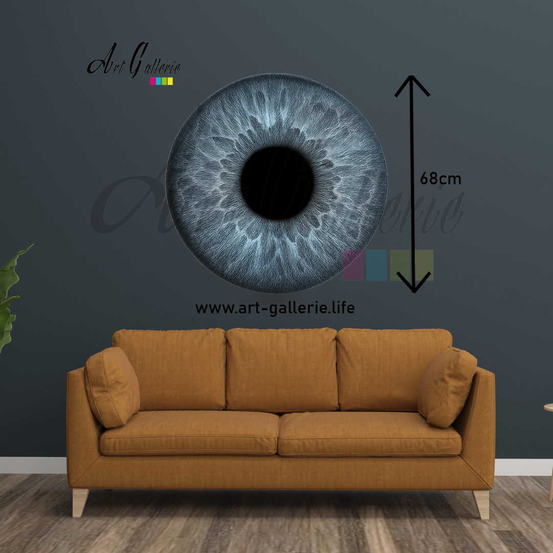 Brume d’Argent – L’Âme Nébuleuse " Gray 2" 68 centimètres de diamètre