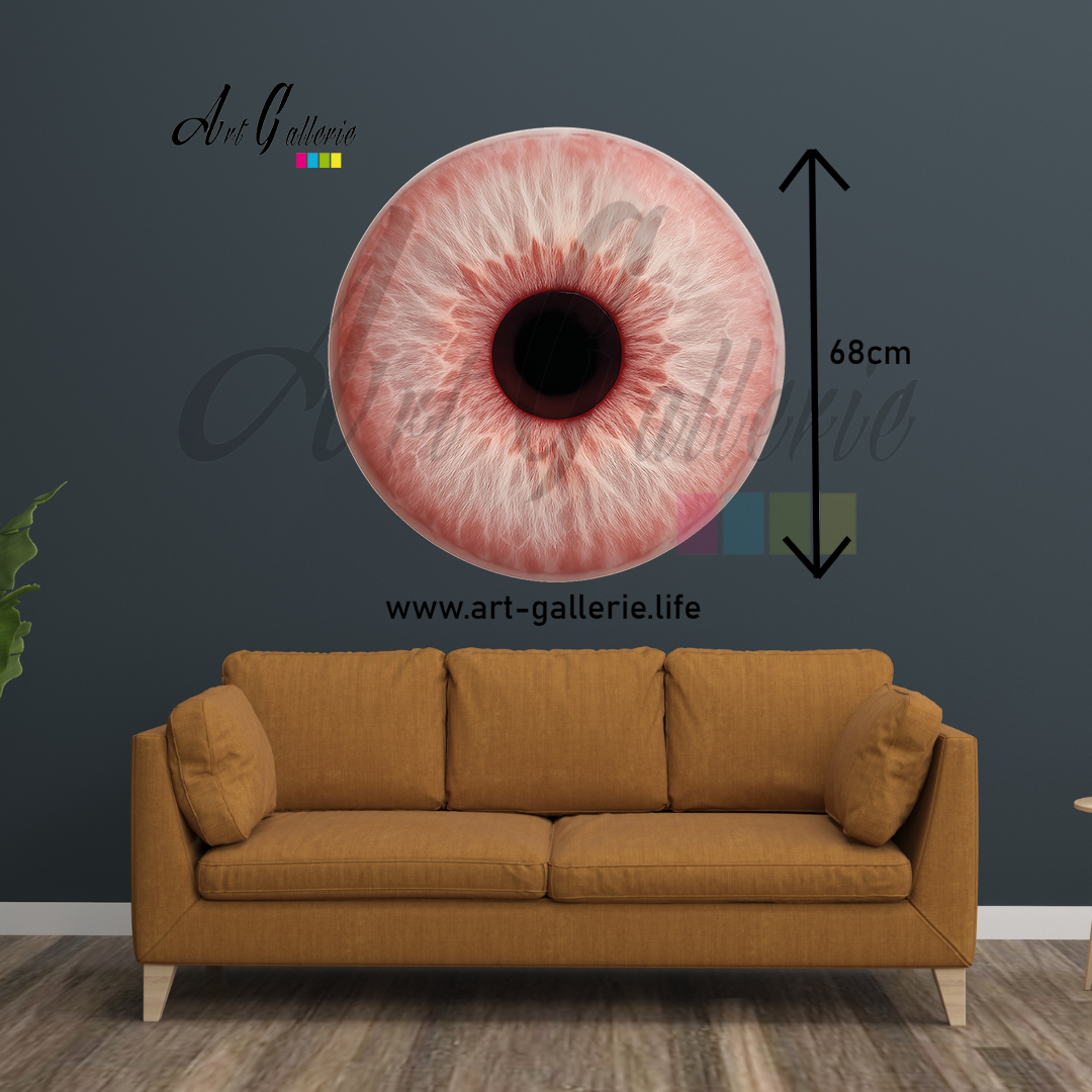 Reflet de Rosée – L’Âme Éthérée " Pink 1 " 68 centimètres de diamètre