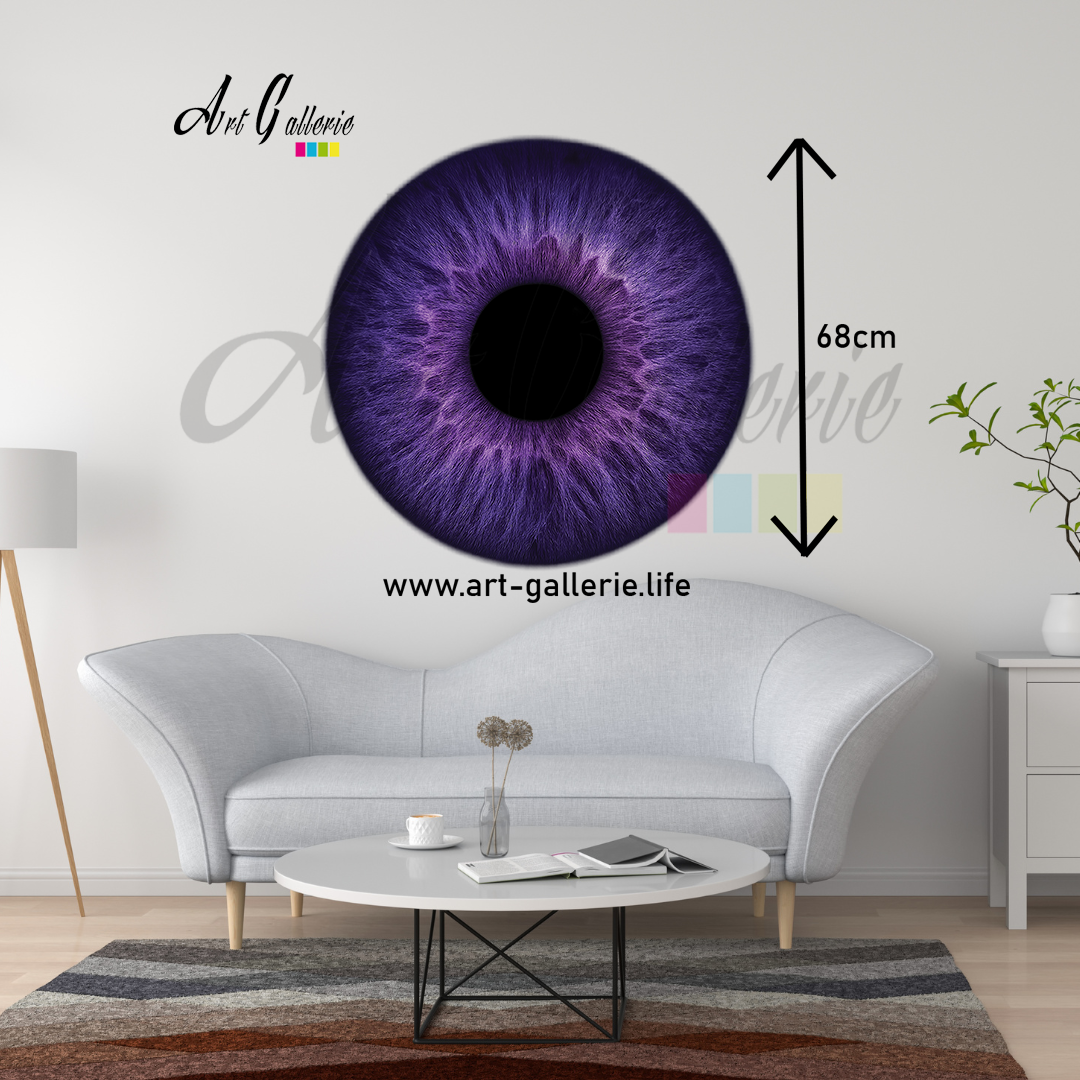 Mystique Améthyste – L’Âme Astrale " violet 2 " 68 centimètres de diamètre