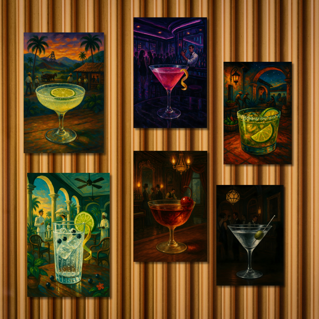 Pack  Café & Bar 1 | 6 plaques