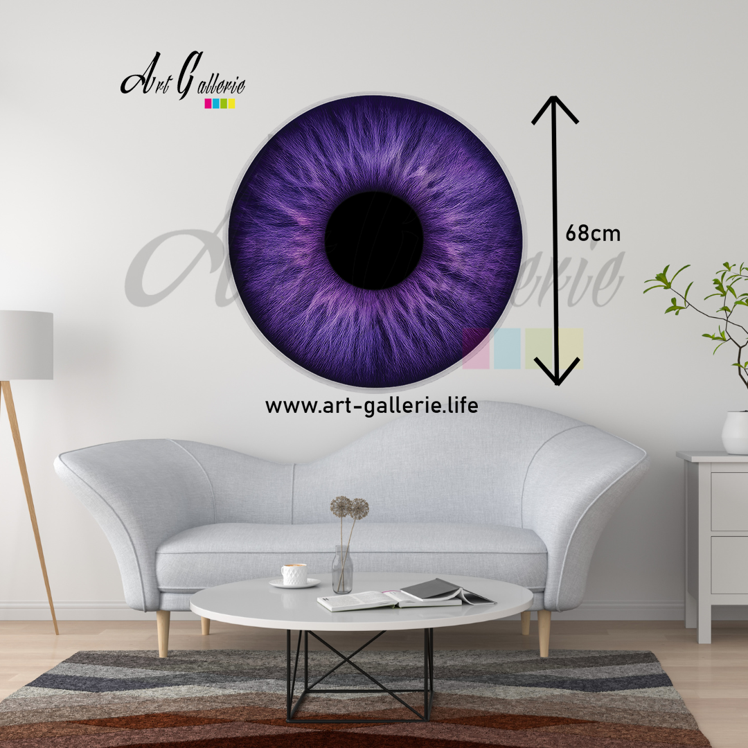 Mystique Améthyste – L’Âme Astrale " violet 1 " 68 centimètres de diamètre