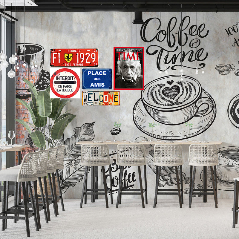 Pack Salon de Thé 1 de 5 plaques au prix de 4