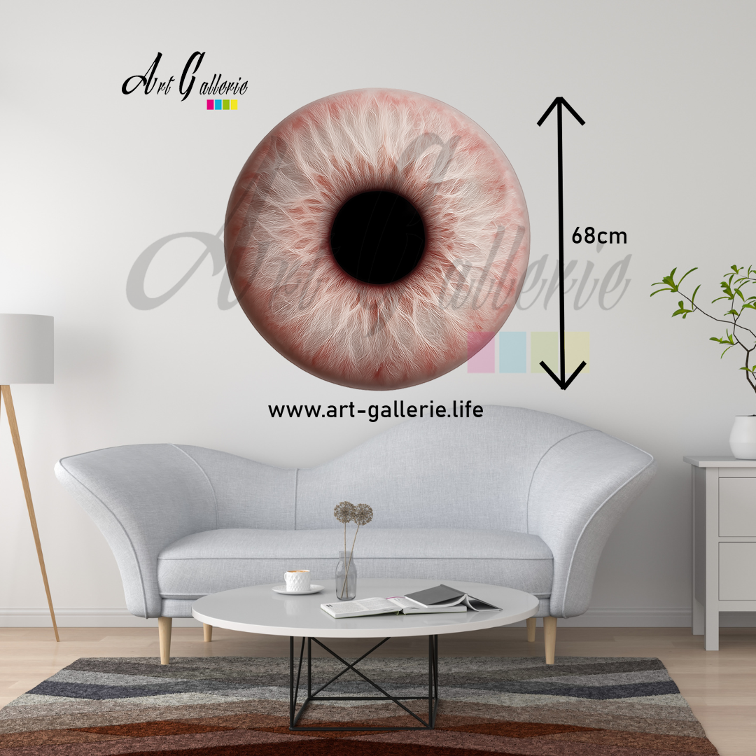 Reflet de Rosée – L’Âme Éthérée " Pink 2 " 68 centimètres de diamètre