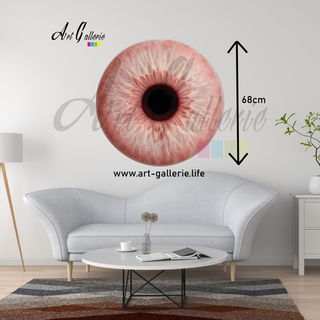 Reflet de Rosée – L’Âme Éthérée " Pink 1 " 68 centimètres de diamètre