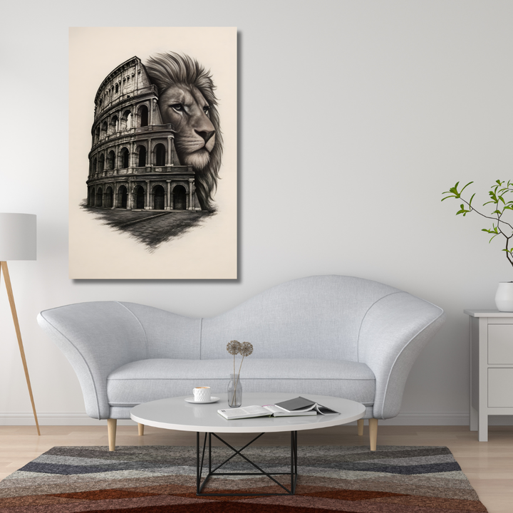 Tableau décoratif – Empire Sauvage – 60 x 50 cm