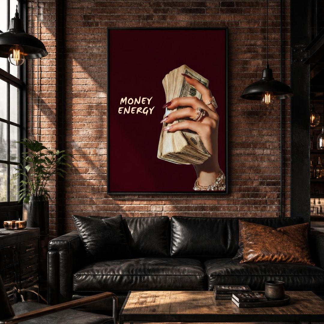 Tableau Décoratif "Money Energy"