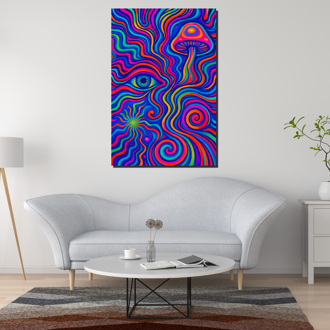 tableau décoratif - Flux de Conscience - 80 x 120 CM