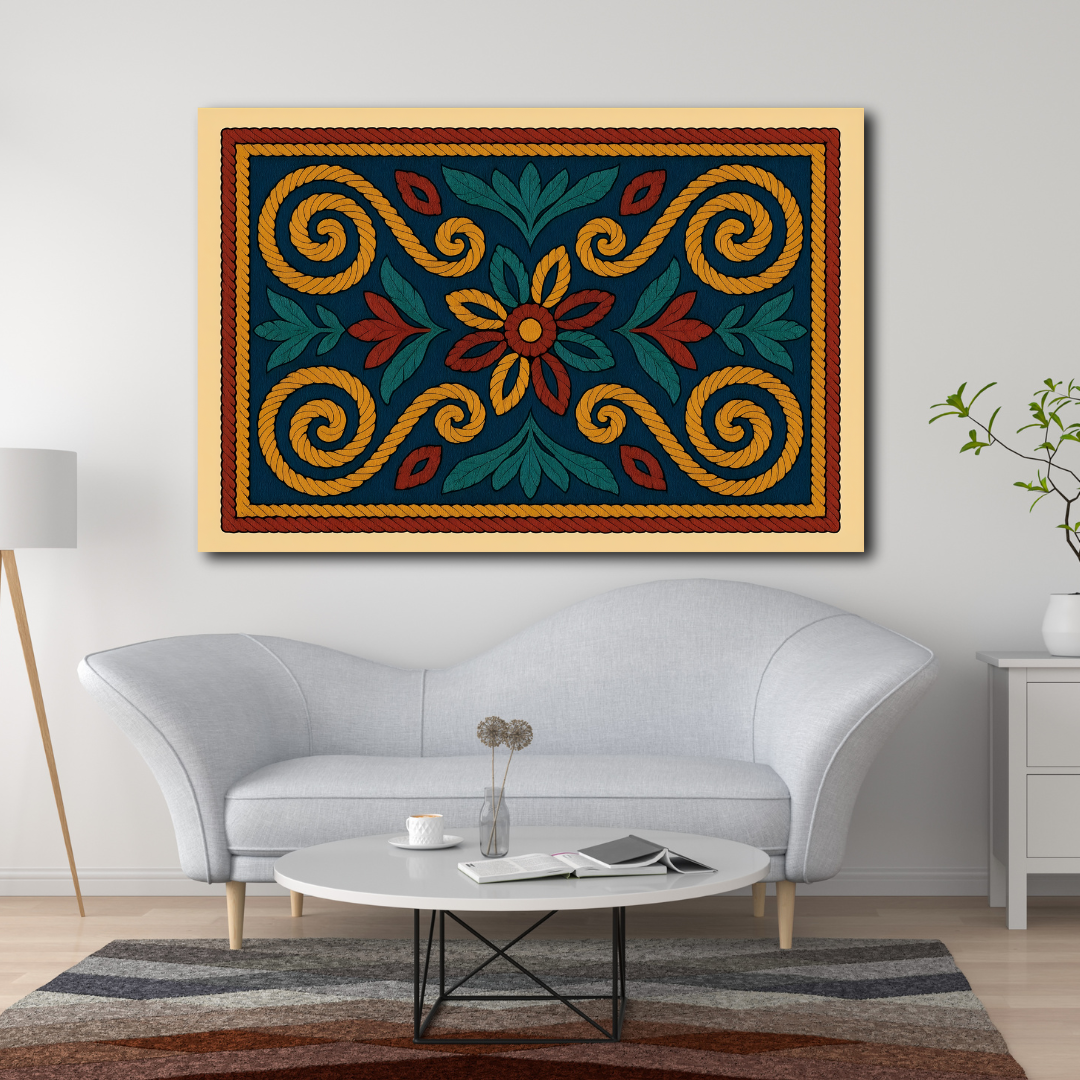 Tableau décoratif – Symphonie Florale – 120 x 80 cm