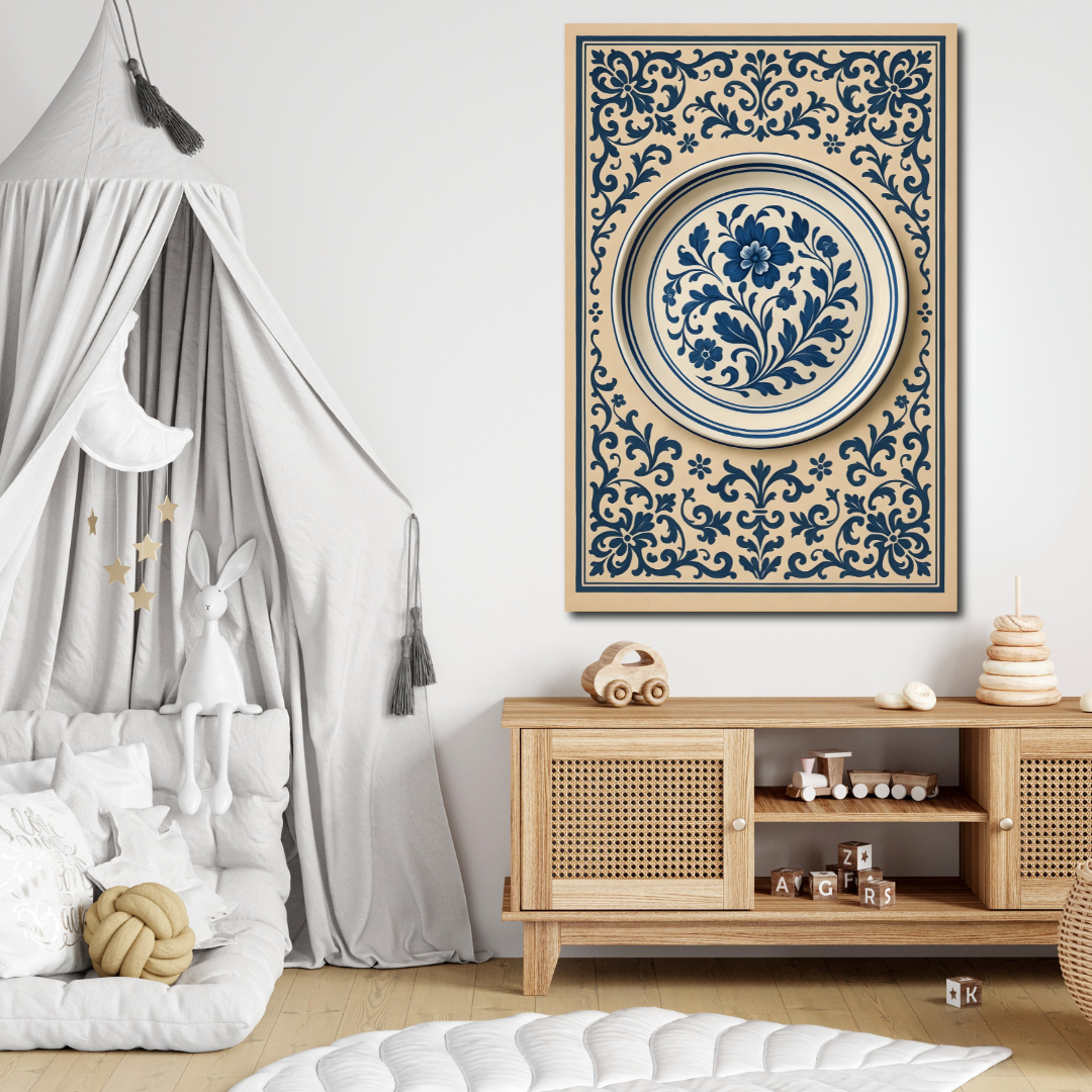 Tableau décoratif – Rosace d’Orient – 120 x 80 cm