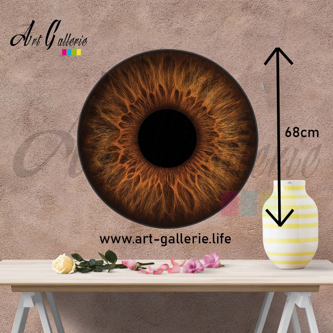 Terre Profonde – L’Âme Racine " Brown 1" 68 centimètres de diamètre