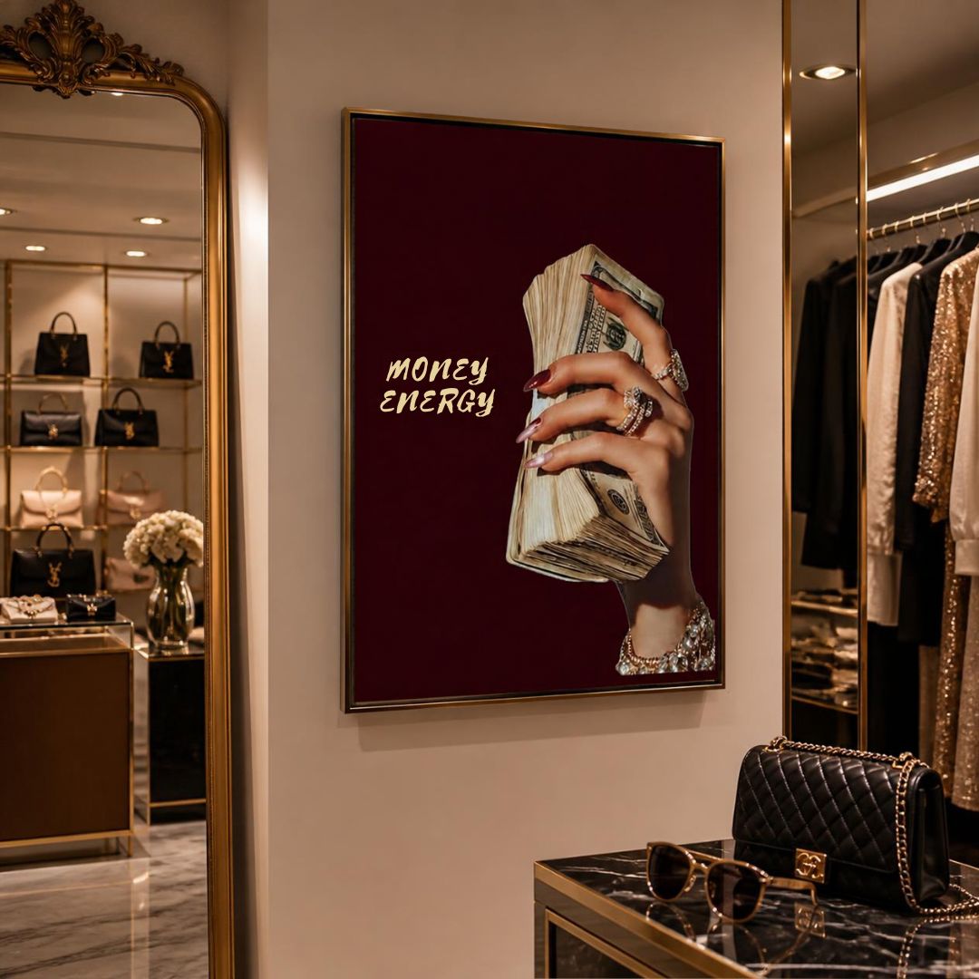 Tableau Décoratif "Money Energy"