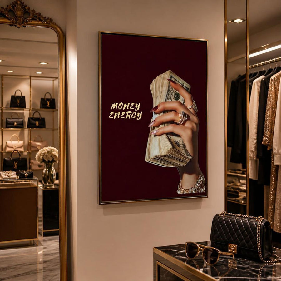 Tableau Décoratif "Money Energy"