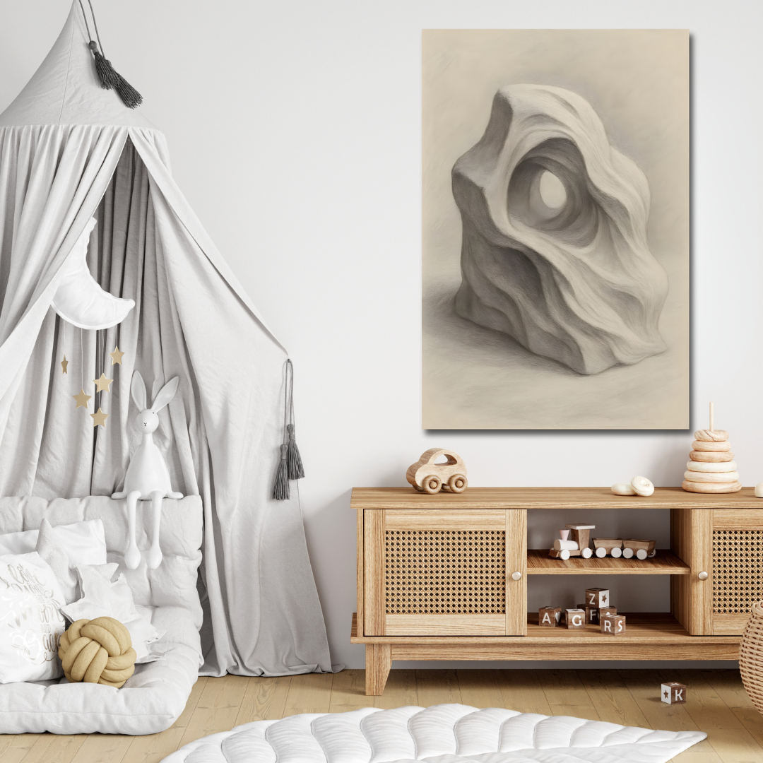 Tableau décoratif – Souffle Minéral – 60 x 50 cm