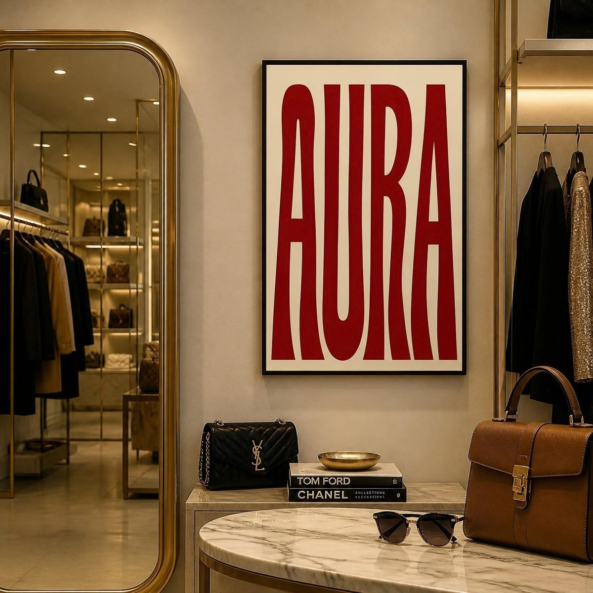 Tableau Décoratif Minimaliste "AURA"