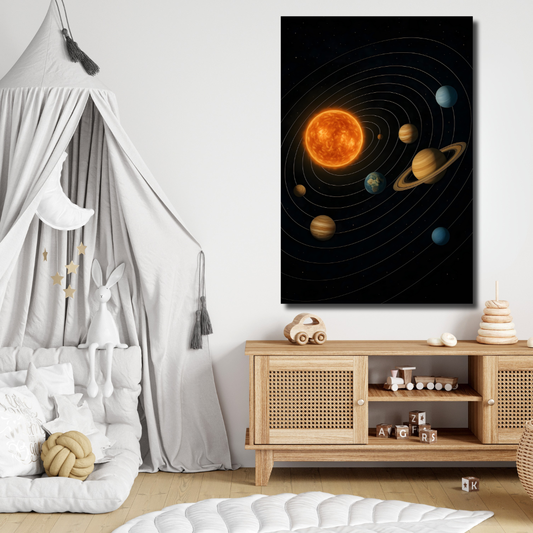 Tableau décoratif – Orbite Éternelle – 60 x 50 cm