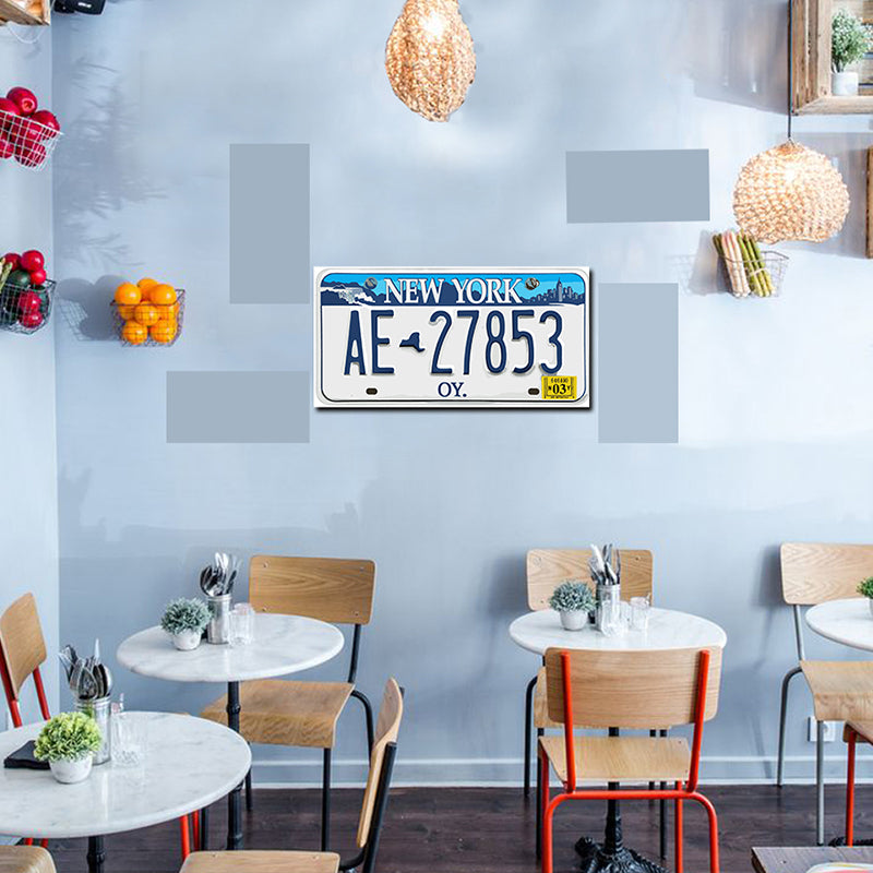 tableau décoratif - Plaque AE 40 x 15 cm - vinyle mat