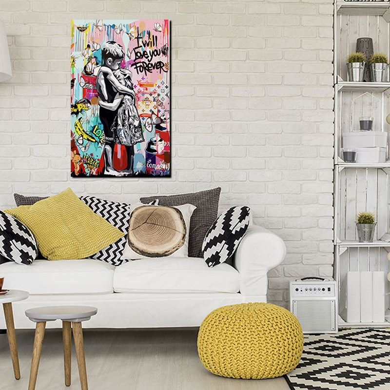 Tableau décoratif - Graffiti Forever - mdf- 40-65 cm - vinyle mat