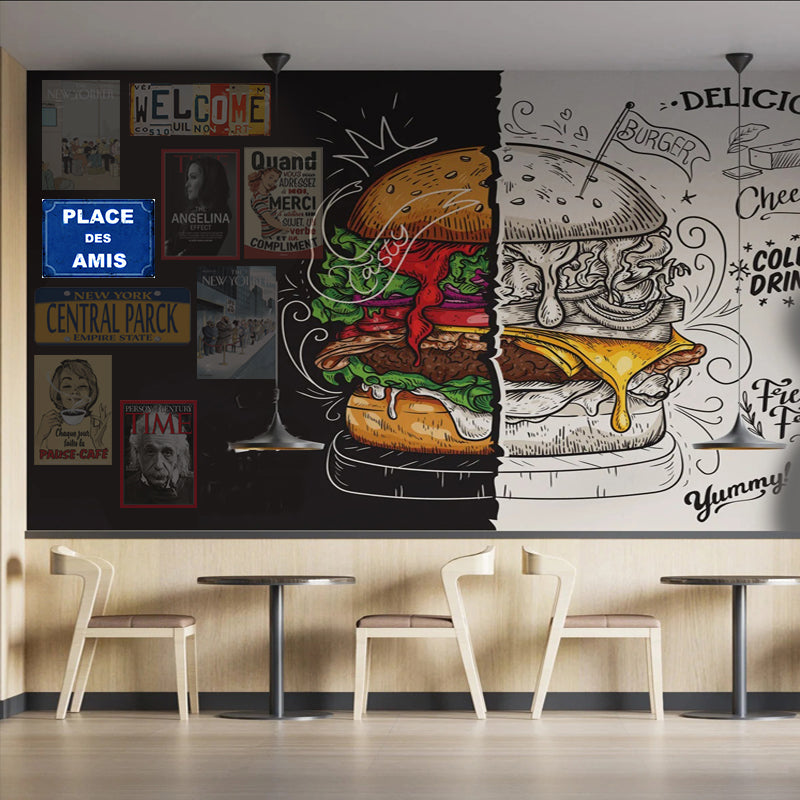 PlaquePlace des Amis - 21 x 30 cm