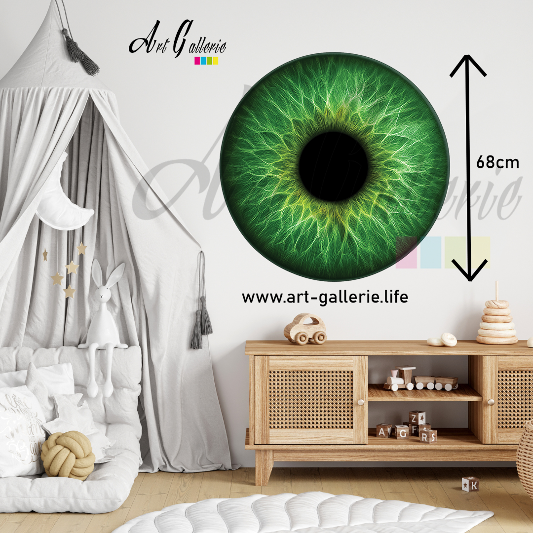 Émeraude Intérieure – L’Âme Végétale " Green 1 " 68 centimètres de diamètre