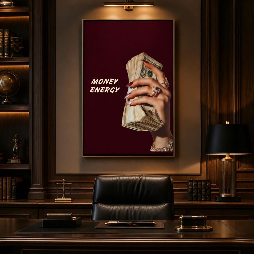 Tableau Décoratif "Money Energy"