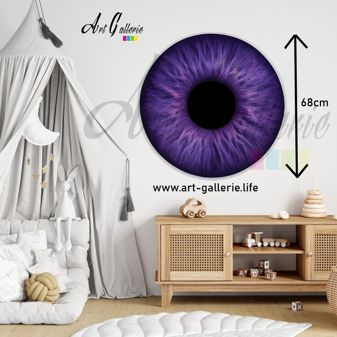 Mystique Améthyste – L’Âme Astrale " violet 1 " 68 centimètres de diamètre