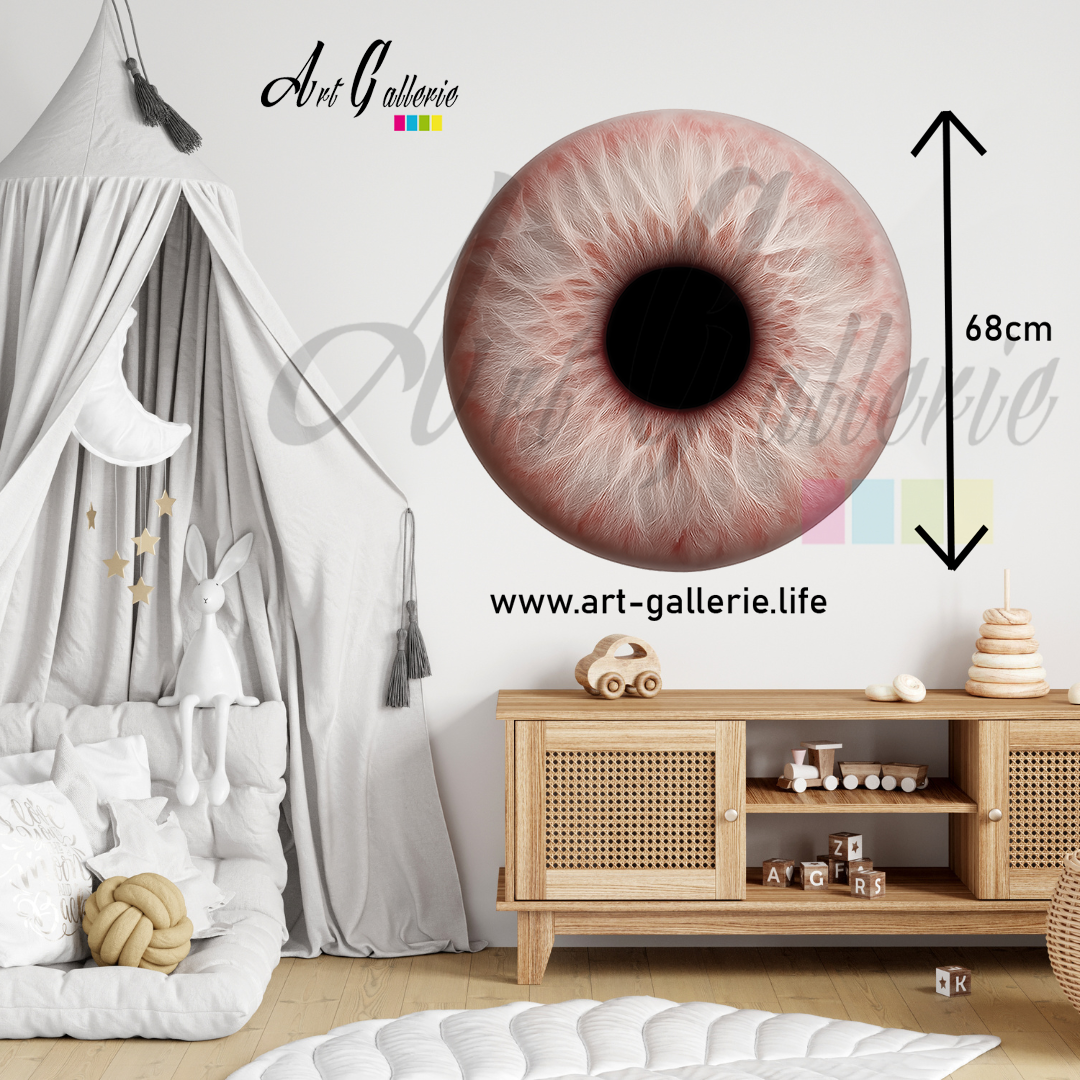 Reflet de Rosée – L’Âme Éthérée " Pink 2 " 68 centimètres de diamètre