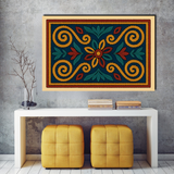 Tableau décoratif – Symphonie Florale – 120 x 80 cm