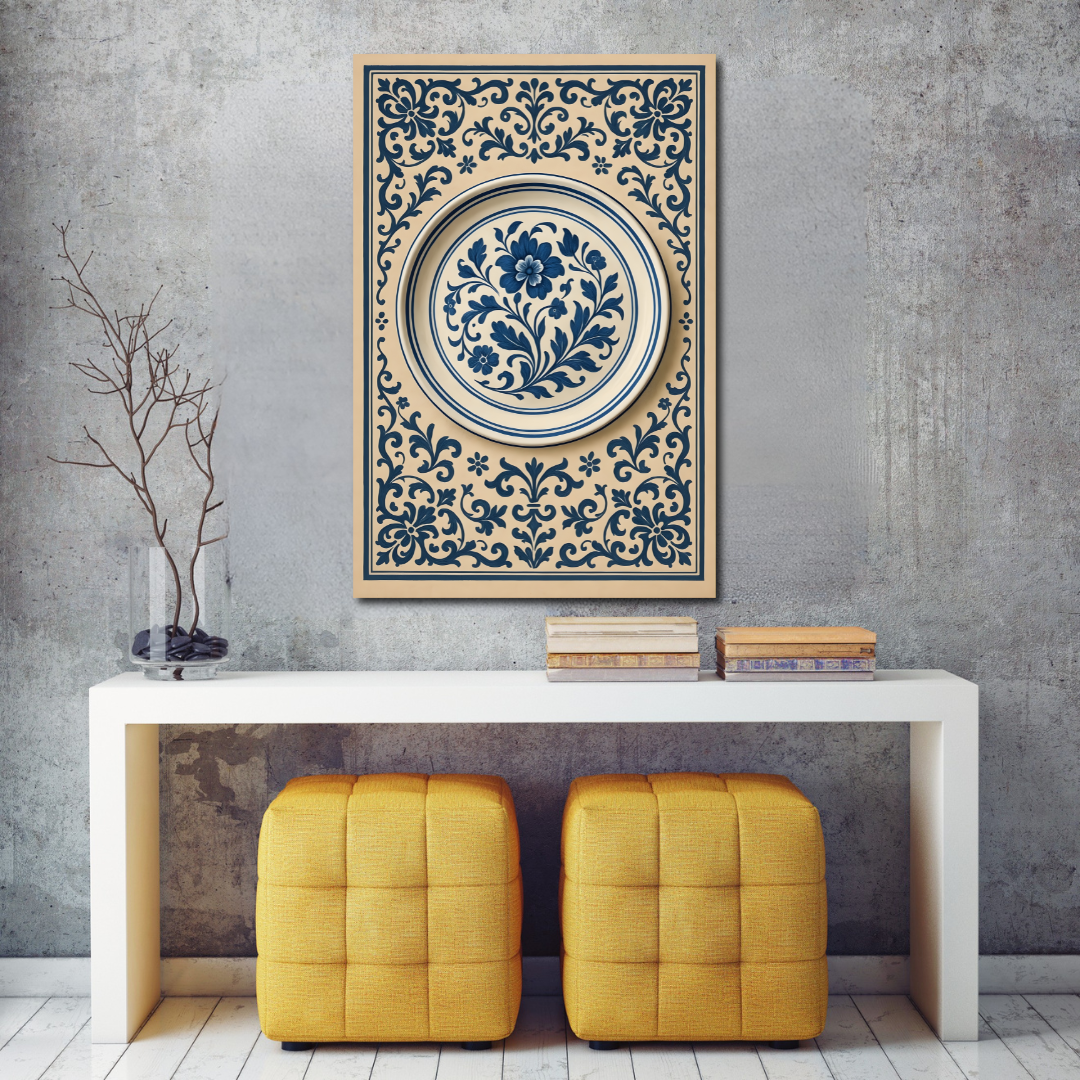 Tableau décoratif – Rosace d’Orient – 120 x 80 cm