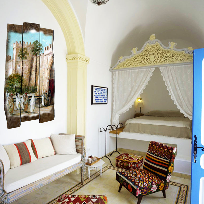 Tableau décoratif artistika - Fort médina - 30 x50 cm