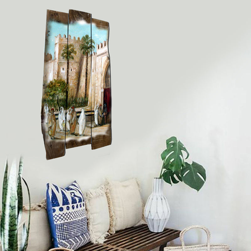 Tableau décoratif artistika - Fort médina - 30 x50 cm