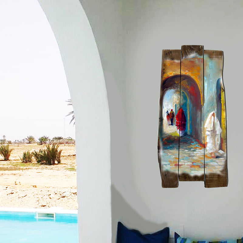 Tableau décoratif artistika - arc médina - 30 x50 cm
