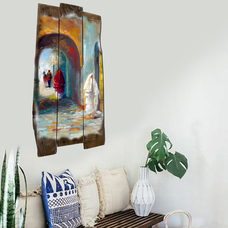 Tableau décoratif artistika - arc médina - 30 x50 cm