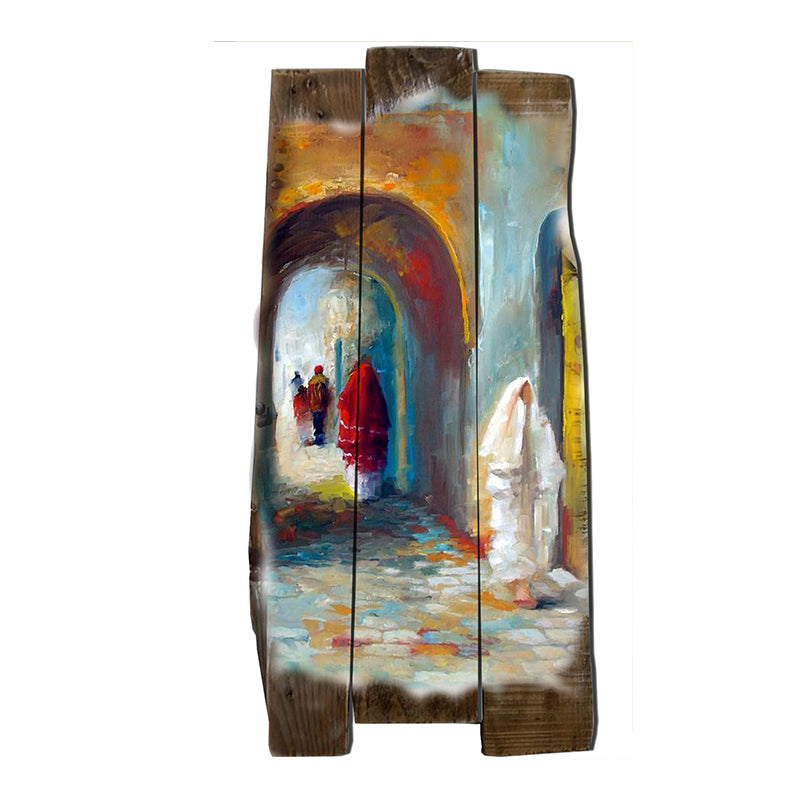 Tableau décoratif artistika - arc médina - 30 x50 cm