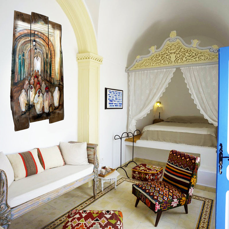 Tableau décoratif artistika - arc arabo - 30 x50 cm