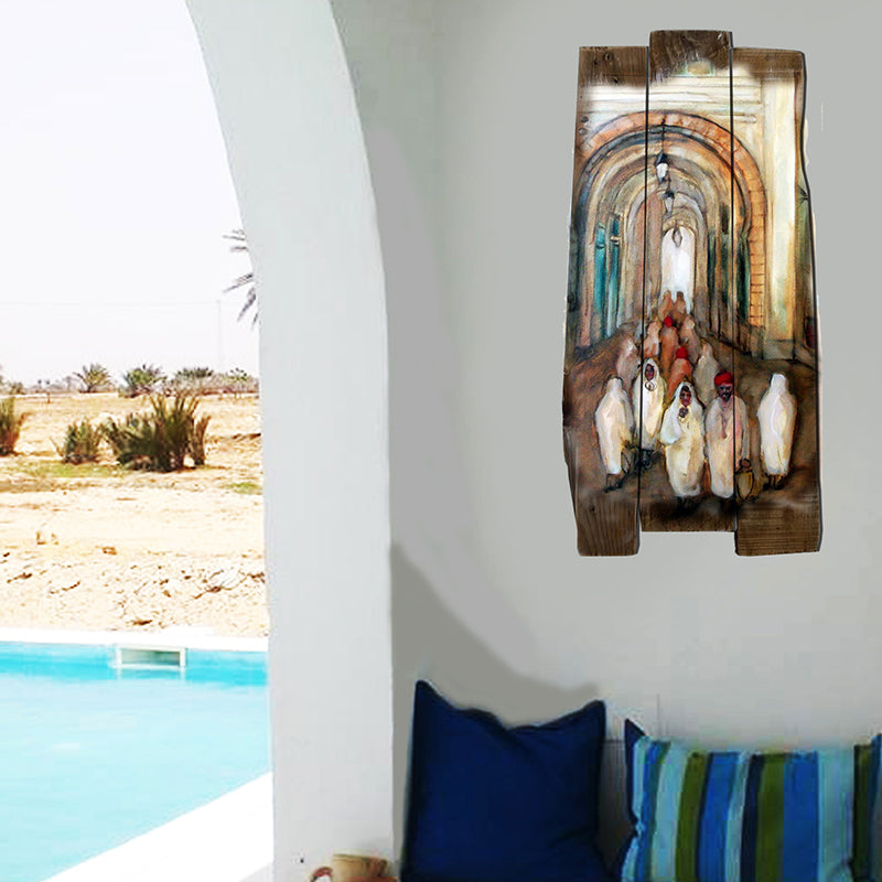 Tableau décoratif artistika - arc arabo - 30 x50 cm