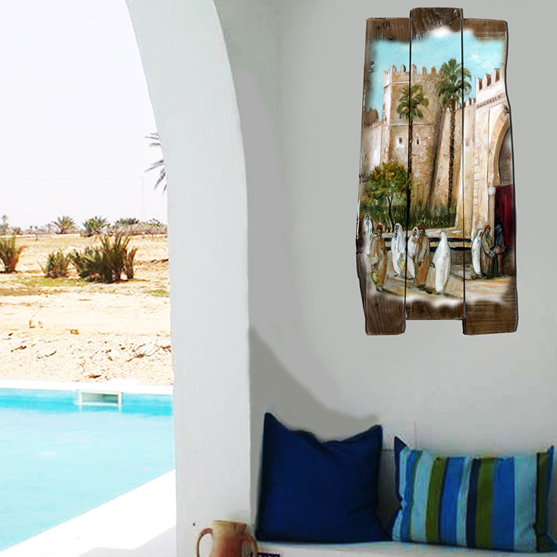 Tableau décoratif artistika - Fort médina - 30 x50 cm