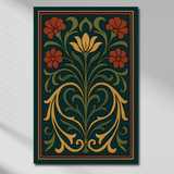 Tableau décoratif – Fleur d'Équilibre – 120 x 80 cm