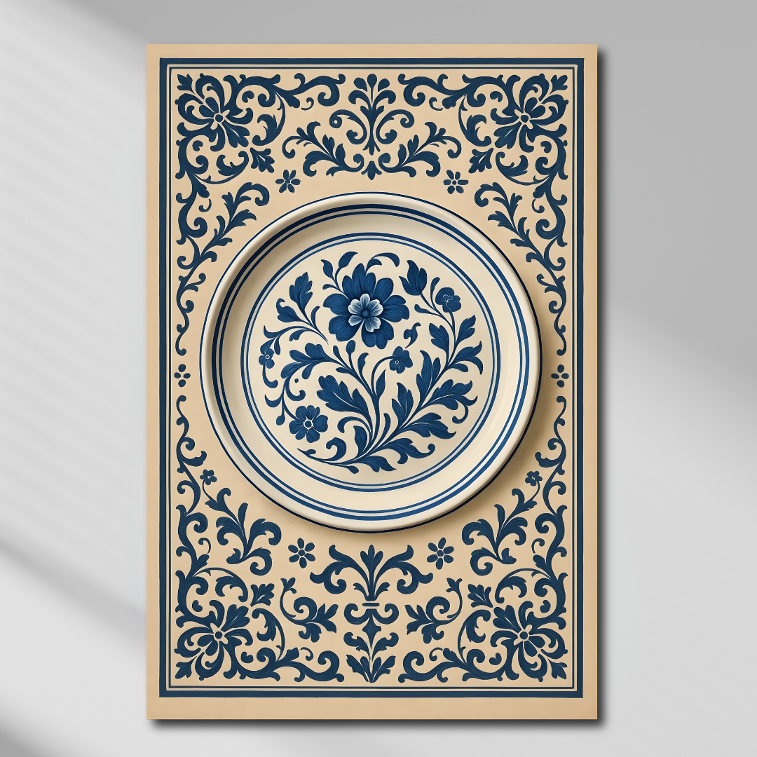 Tableau décoratif – Rosace d’Orient – 120 x 80 cm