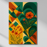 Tableau décoratif – Florale Abstraite – 120 x 80 cm