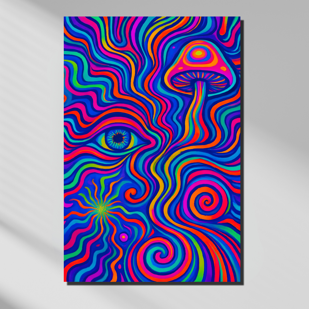 tableau décoratif - Flux de Conscience - 80 x 120 CM