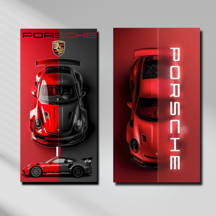 Duo Porsche – L’Élégance Sportive