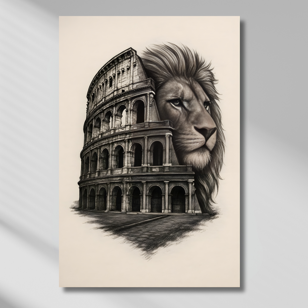 Tableau décoratif – Empire Sauvage – 60 x 50 cm